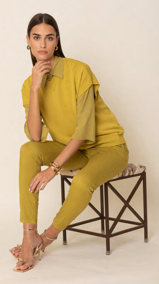 Pantalone chinos cotone