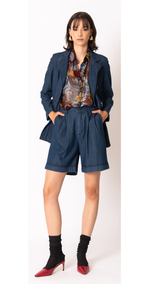 Bermuda Chambray cotone