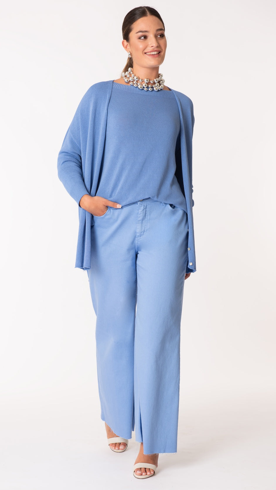 Giacchetta e maglia in viscosa - Curvy