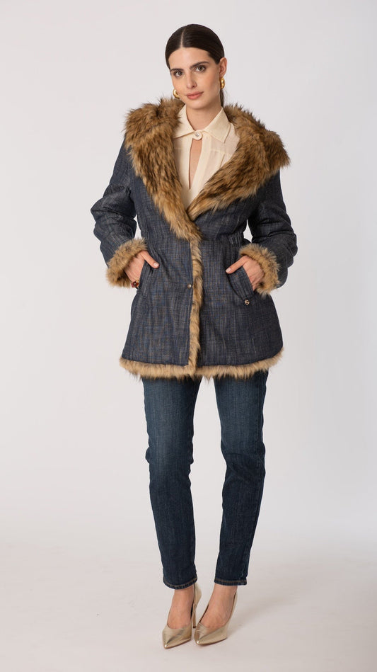 Pantaloni Chinos denim